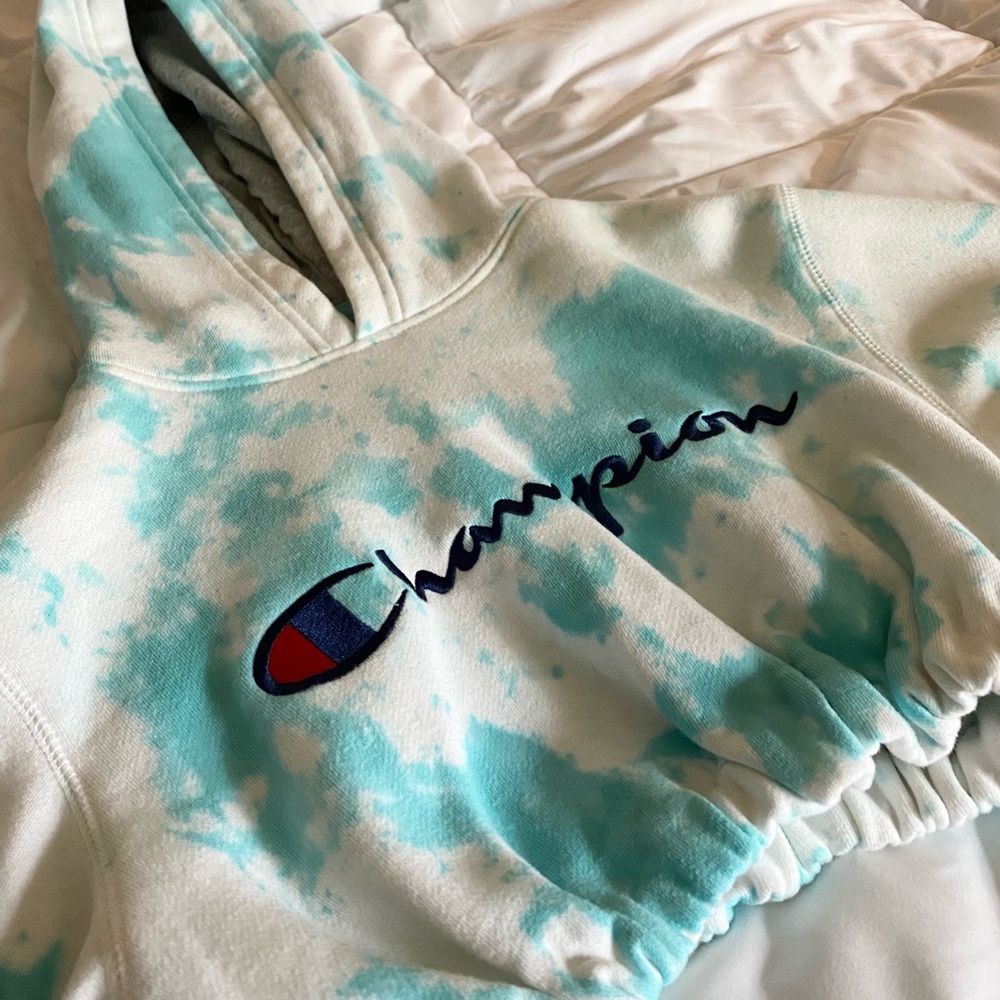 Cropped champion hoodie - Picture 2 of 2